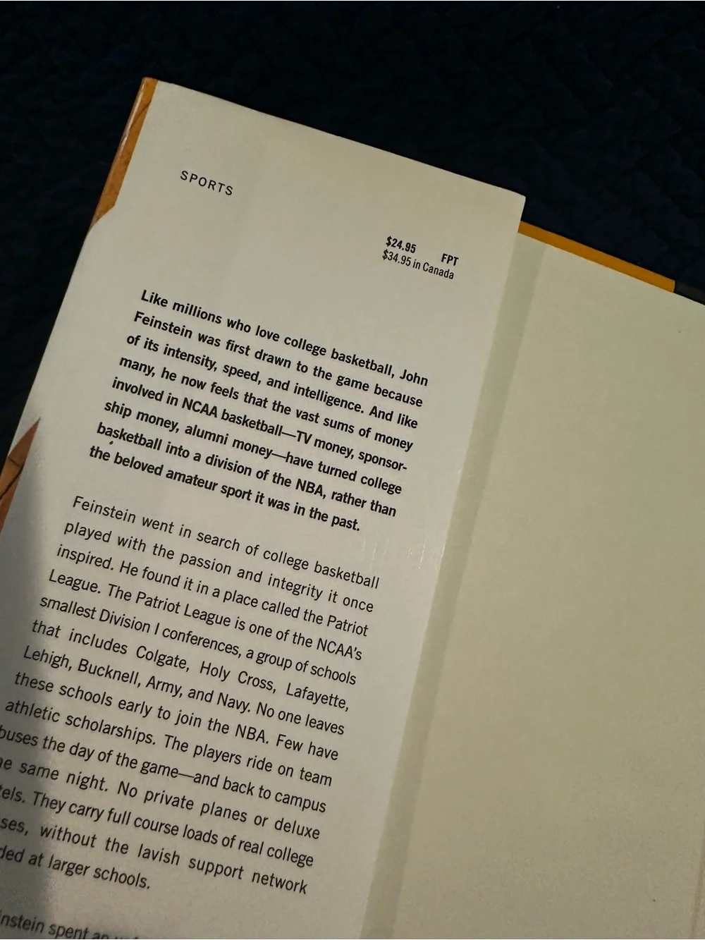 The Last Amateurs : Division I College Basketball By John Feinstein Book